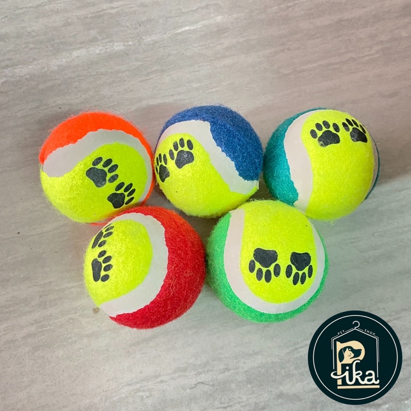 Đồ chơi bóng cho thú cưng, tennis Doggy Man, bóng tennis, bóng 7 màu, bóng rổ mini,....-Pika Petshop