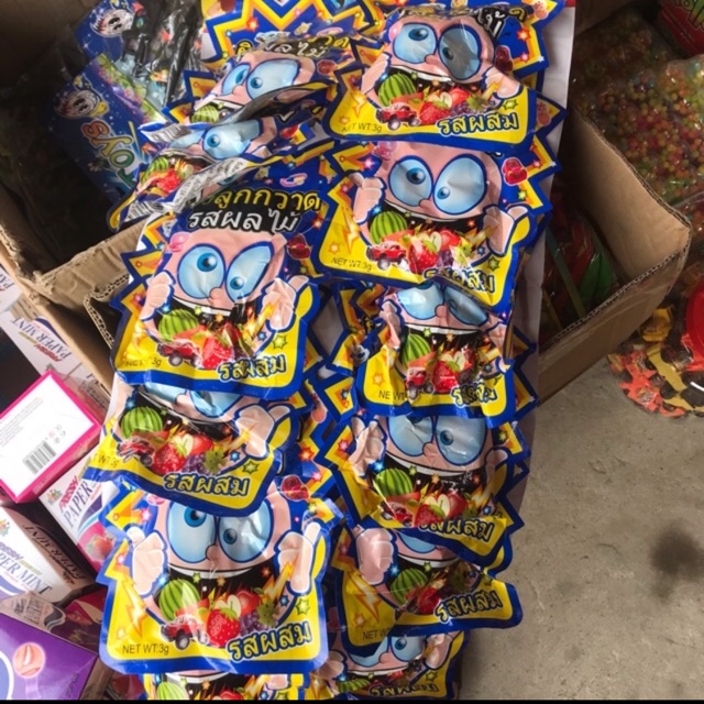 Gói bóc thưởng kèm kẹo nổ ( vỉ 12 gói )