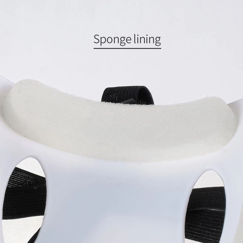 Mũ hóa trang nhân vật Tenkuu Shinpan bằng nhựa màu trắng độ chính xác cao