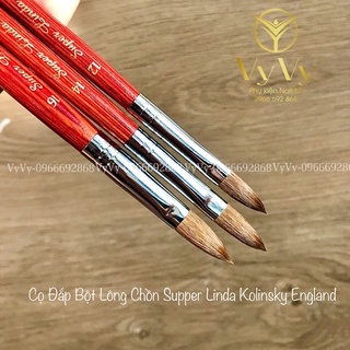 Cọ Đắp Bột Lông Chồn Supper Linda Kolinsky England