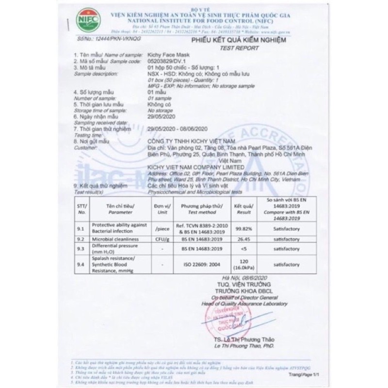 Hộp 50 chiếc khẩu trang y tế 4 lớp