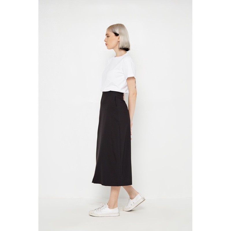 Váy Midi (Đen-Be) | BigBuy360 - bigbuy360.vn