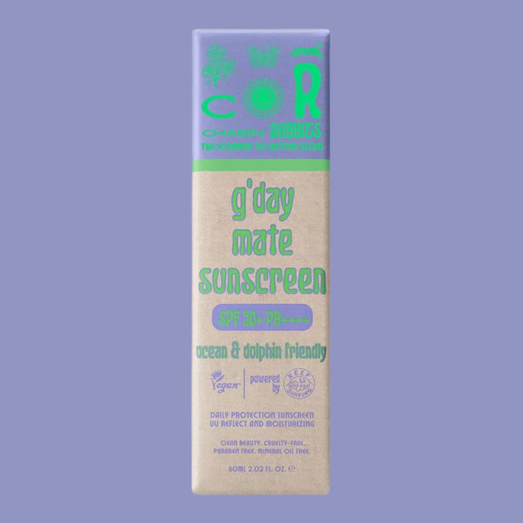 Chasin' Rabbits Kem chống nắng G'day Mate Sunscreen 60ml