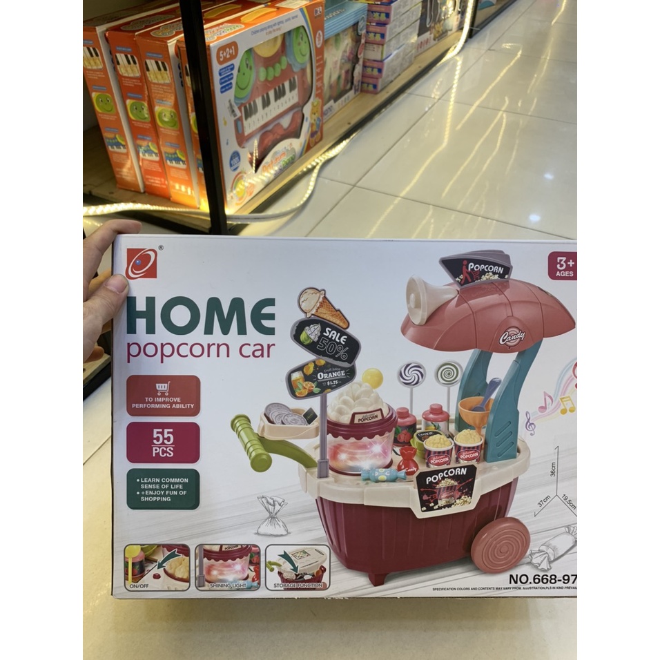Bộ đồ chơi xe kem đồ ăn