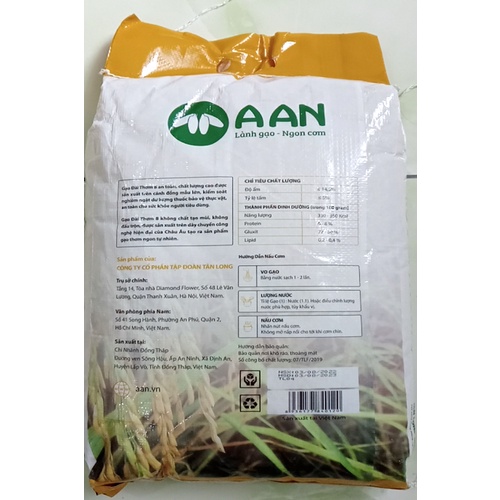 GẠO ĐAI THƠM 1 TÚI 10KG - HSD LUÔN MỚI