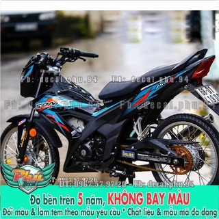 Tem rời Sonic Đen xanh ngọc -1