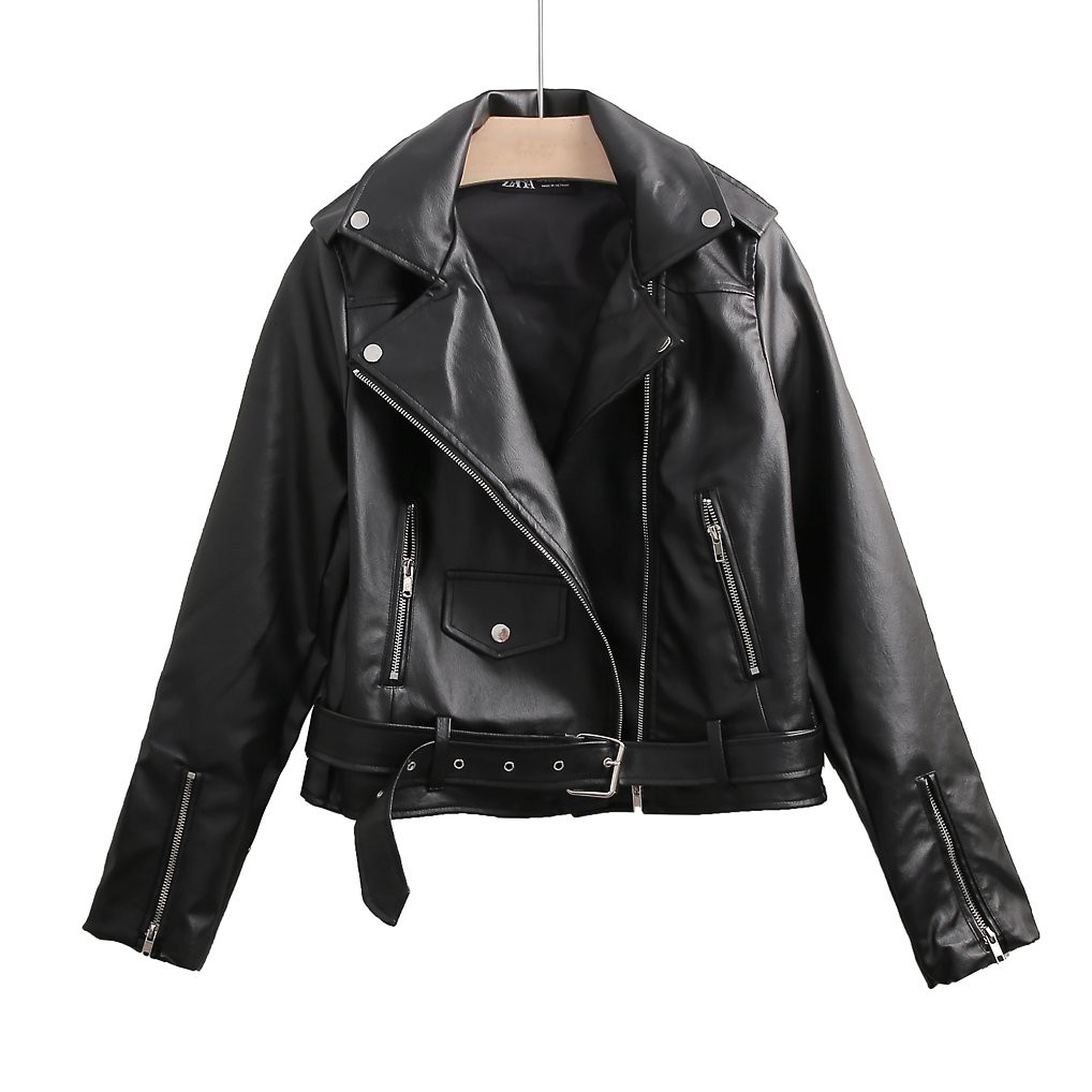 Áo khoác da nữ dáng cổ điển hàng đẹp AK21 | BigBuy360 - bigbuy360.vn