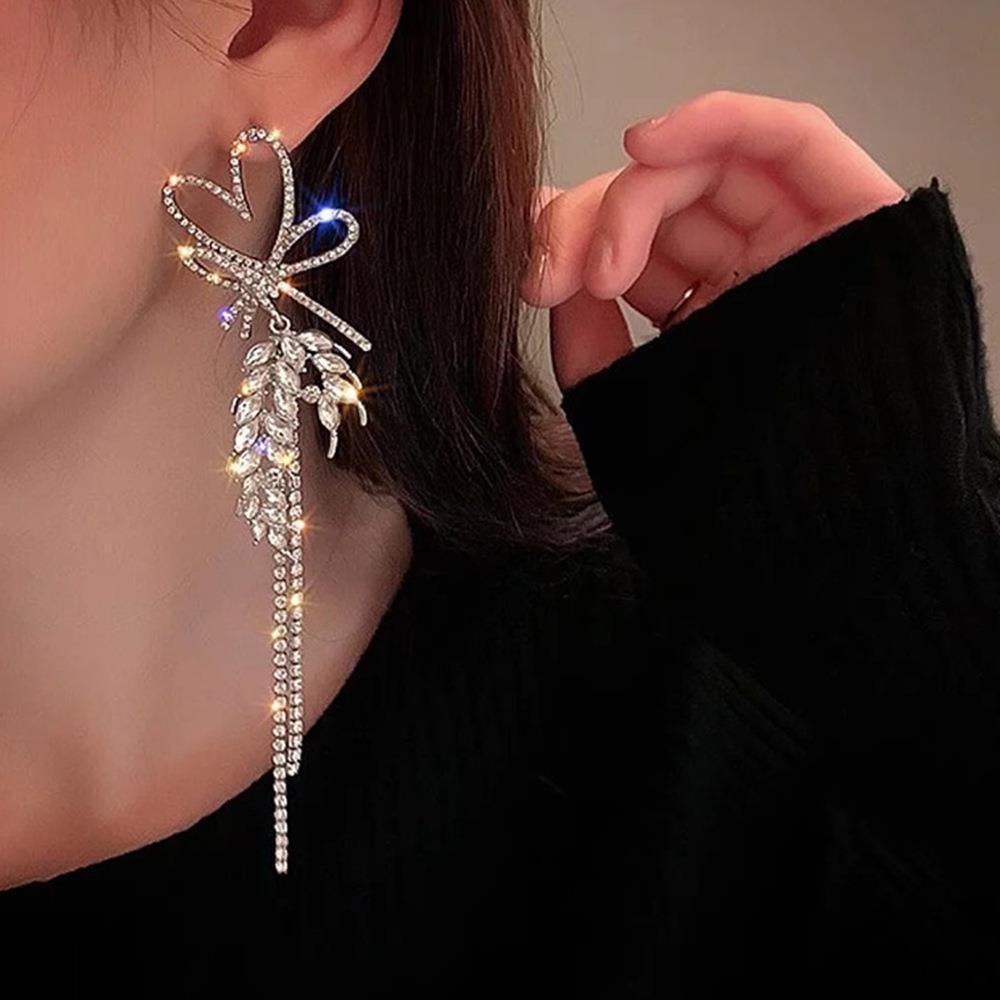 Bông Tai Hình Nơ Phong Cách Hàn Quốc Thời Trang 2022 Sang Trọng Cho Nữ