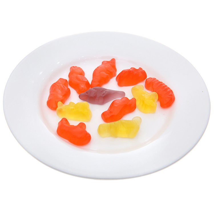 Kẹo dẻo Bibica Zoo trái cây gói 100g