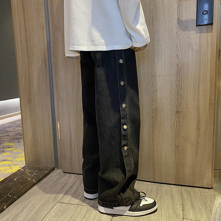 【💖Spot sale ⚡】 Quần jean nam ống rộng thời trang | BigBuy360 - bigbuy360.vn