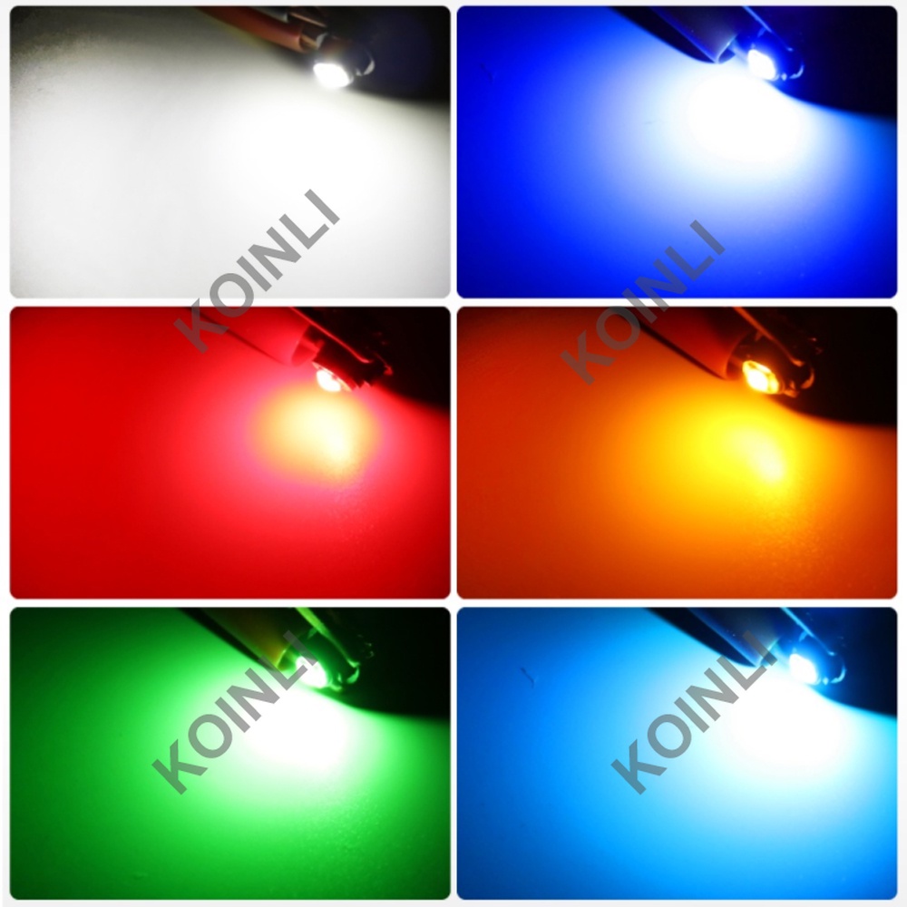Bóng đèn LED T3 T4.2 T4.7 ánh sáng 3030 trắng dành cho bảng điều khiển xe hơi