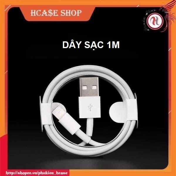 [Bảo hành 3th] Dây Sạc Lightning ip 1met Bảo hành 3 tháng - HCase