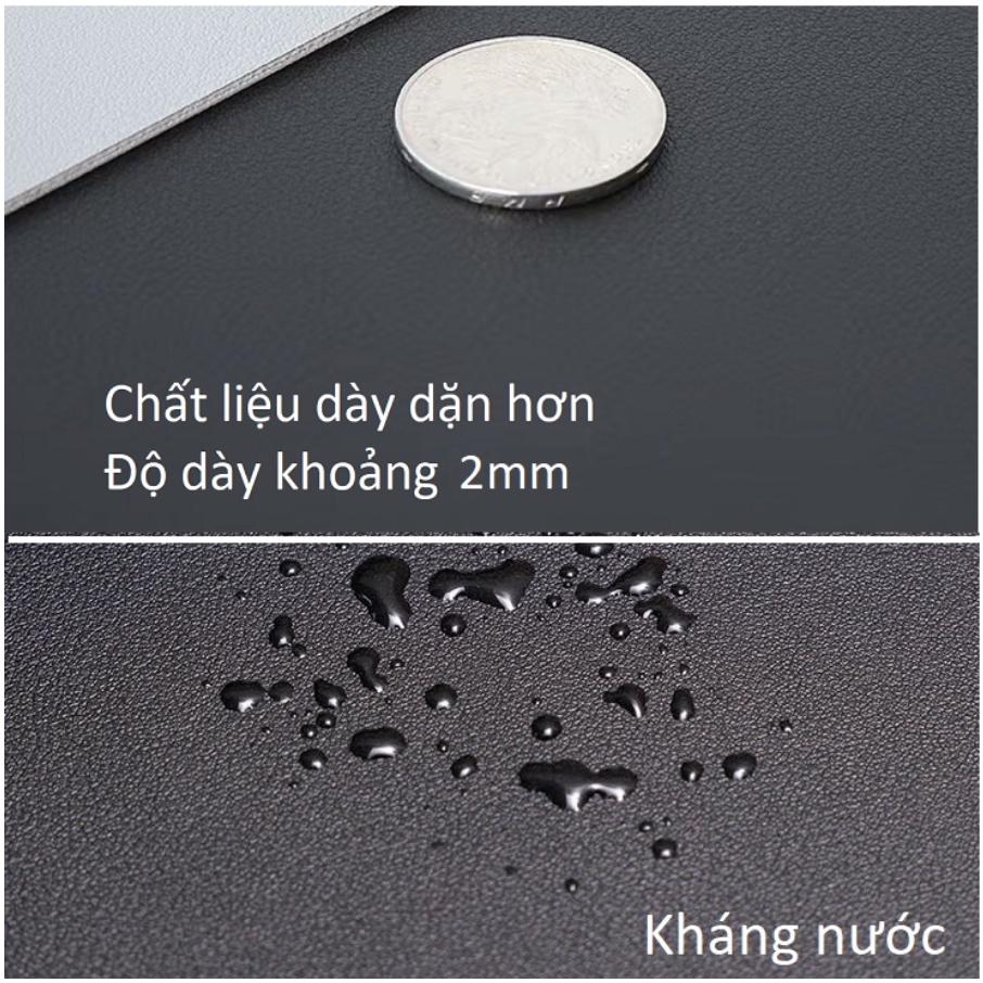 Pad da trải bàn làm việc Deskpad 60x120cm - Lót chuột mouse pad cỡ lớn tấm lót bàn di chuột máy tính 60x12