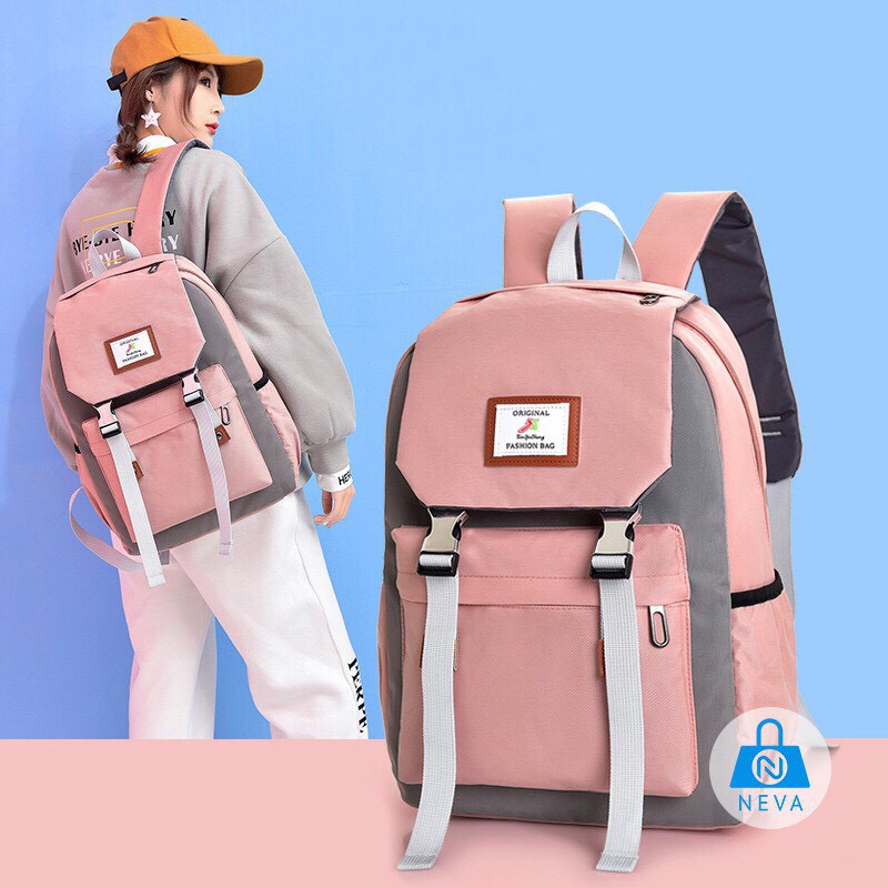 Balo Nữ Ulzzang Phong Cách Hàn Quốc Hot NEVA1260
