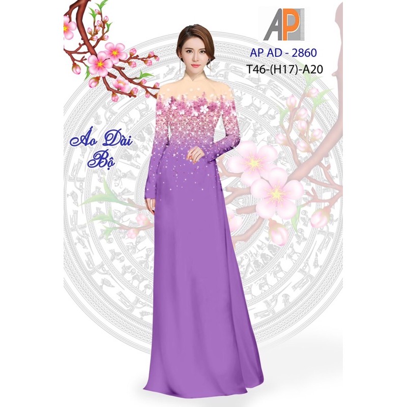 Vải áo dài giả ren
