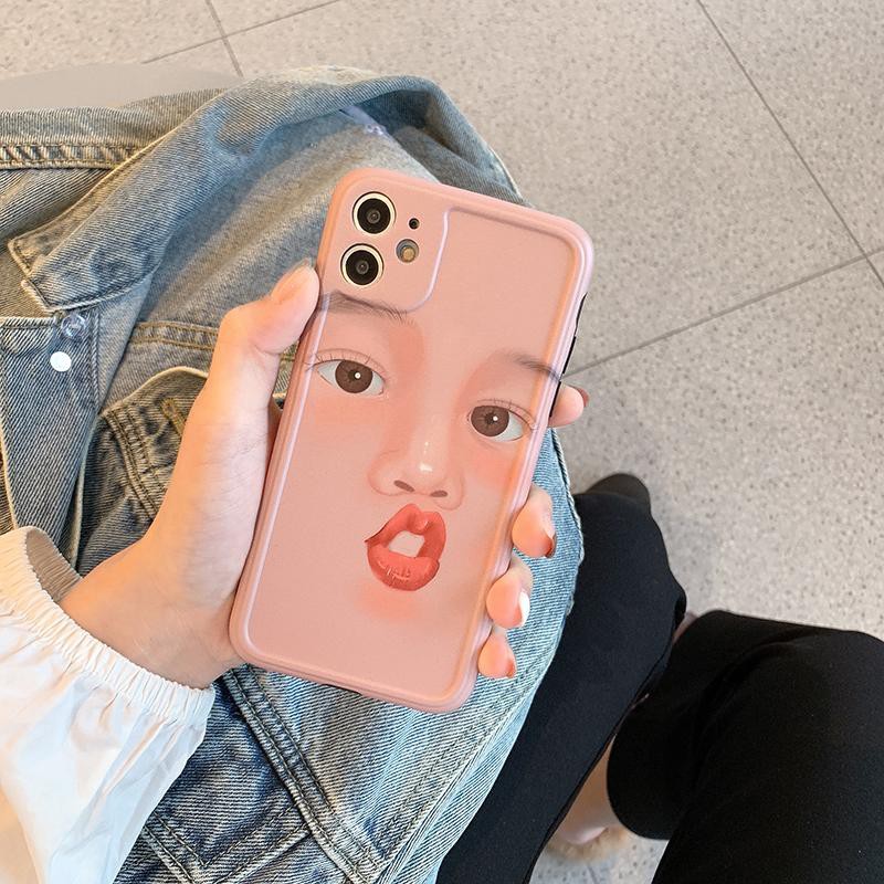 Ốp Lưng Silicon IMD Bảo Vệ Camera Emoji Funny | BigBuy360 - bigbuy360.vn