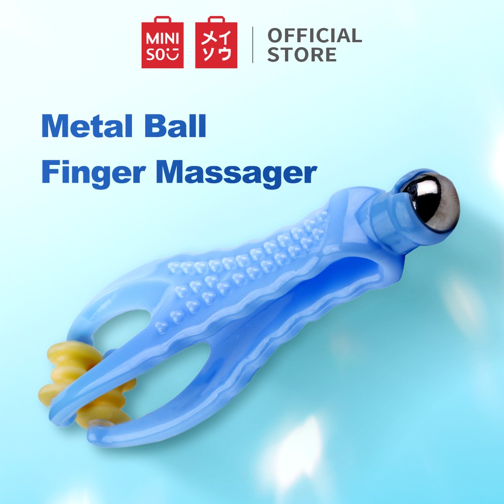 [Mã FMCGMALL - 8% đơn 250K] Dụng cụ massage kích hoạt tĩnh mạch, giảm nếp nhăn Miniso cầm tay (màu ngẫu nhiên)