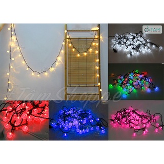 [LED XỊN - BI SIÊU BỌT] Dây đèn Led trái bi bọt nước bi nhỏ Thái Lan 10m 96 Led nhiều màu chọn