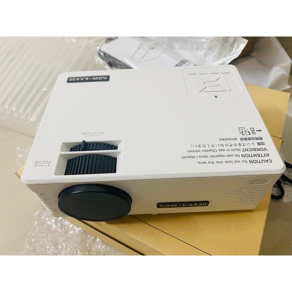 Máy trình chiếu mini, máy chiếu thông minh KAW full HD đa chức năng