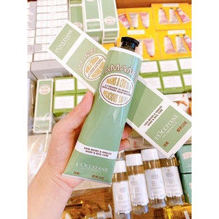 Kem dưỡng da tay hương hạnh nhân loccitane amande hand & nail care hand cream 11318