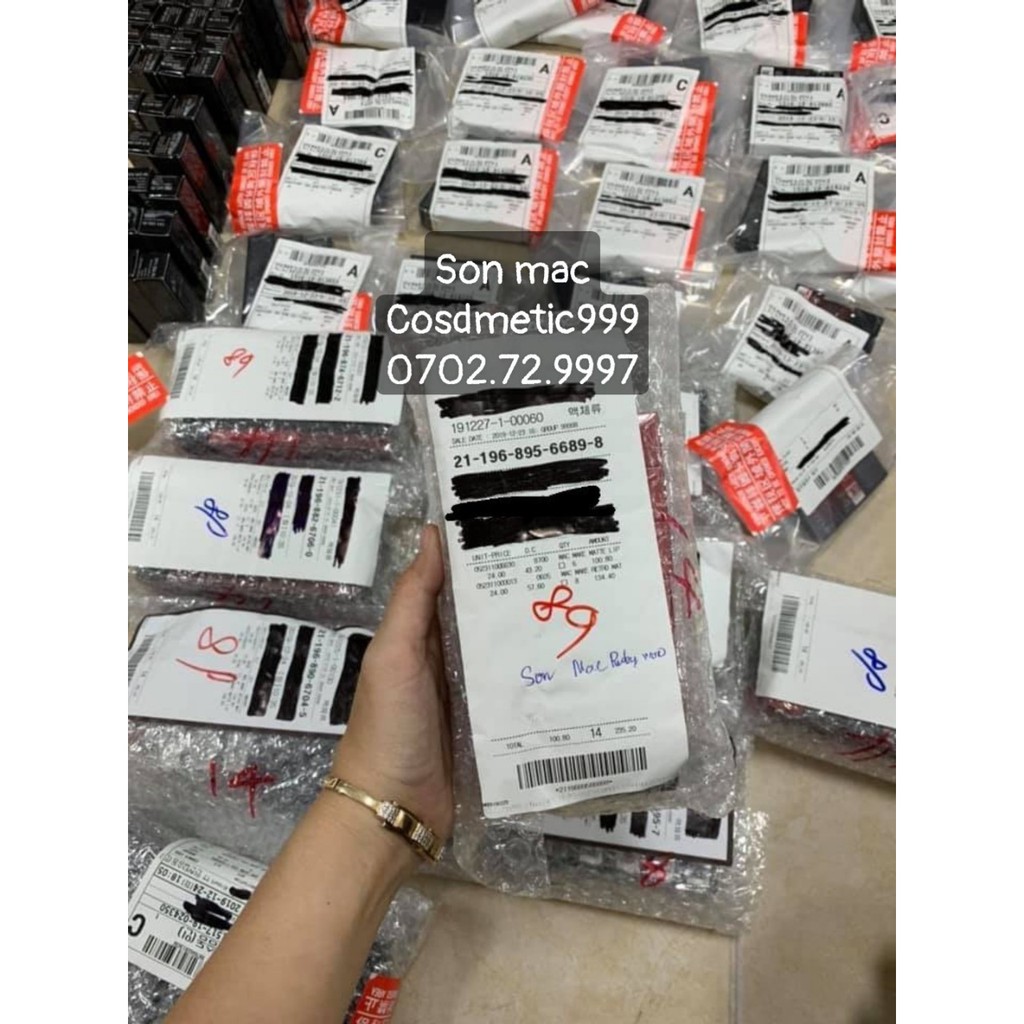 [Auth 100%FULLSIZE] Son mac ruby woo đỏ lạnh lady danger đỏ cam-cosmetic999 | BigBuy360 - bigbuy360.vn