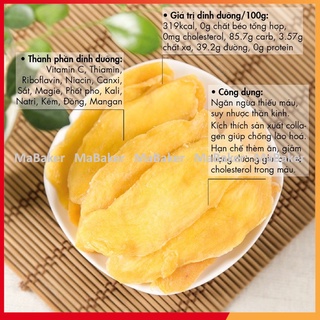 Xoài sấy dẻo Thái Lan 100g - MaBaker