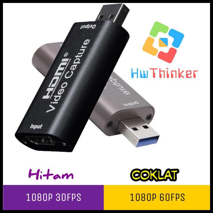 Card Video Mini Hdmi Hỗ Trợ 4k Usb - Black-30Fps