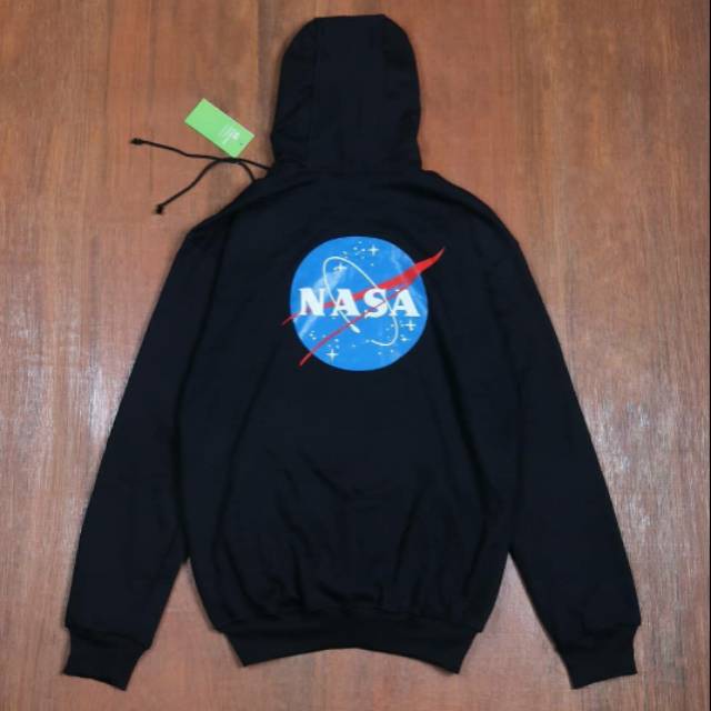 Áo Hoodie Cotton In Hình Nasa X Zara Varian