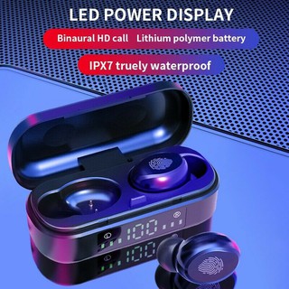 Tai nghe Bluetooth AMOI V8 không dây cảm ứng chống nước IPX7 dành cho VIVO HUAWEI XIAOMI IPHONE OPPO