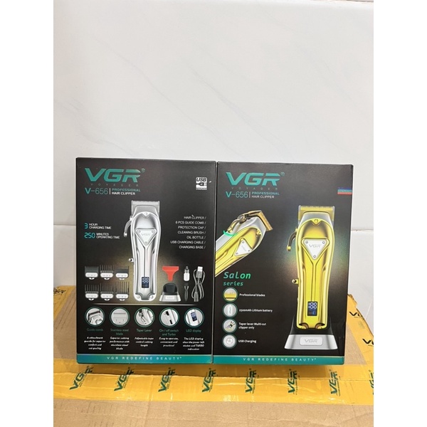 Tông đơ cắt tóc cao cấp VGR V-656 màn hình điện tử