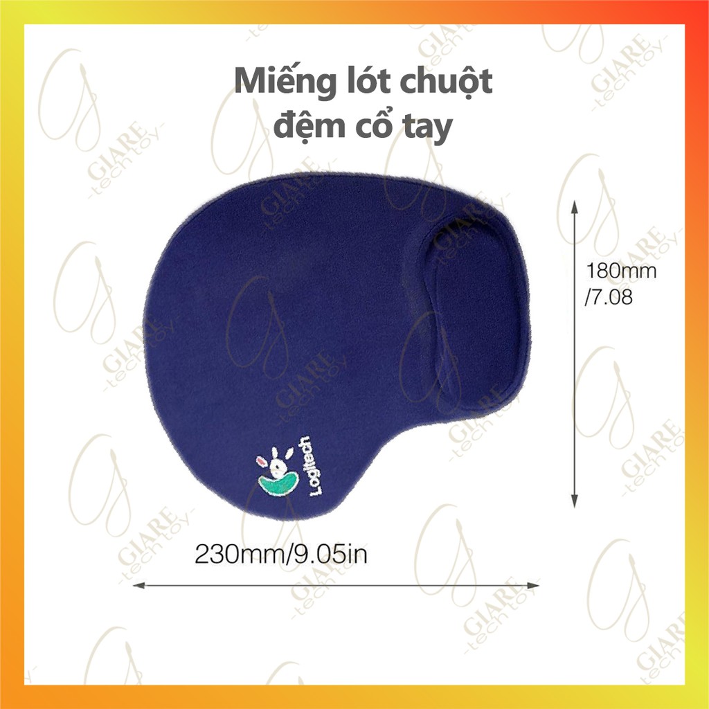[CHUẨN SALE] - Miếng lót chuột có đệm tay Logitech | BigBuy360 - bigbuy360.vn