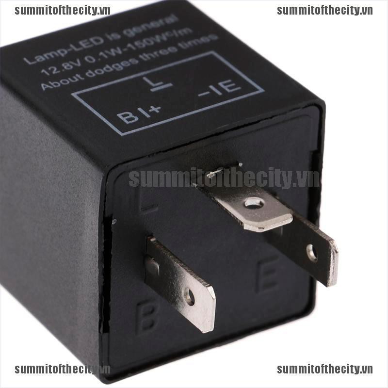 Rơ Le Đèn LED Tín Hiệu Điện Tử 3Pins 12V Cho Xe Hơi