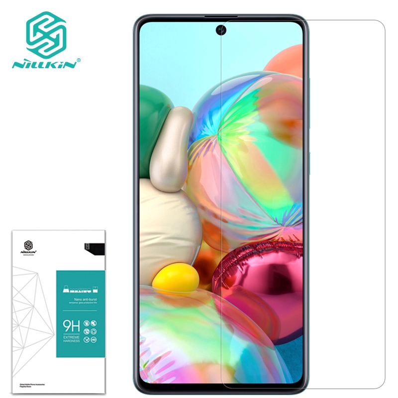 Kính Cường Lực Nillkin H 9H Trong Suốt 0.33mm Chống Nổ Chống Chói Cho Samsung Galaxy M62 F62 M51 A71 Note 10 Lite