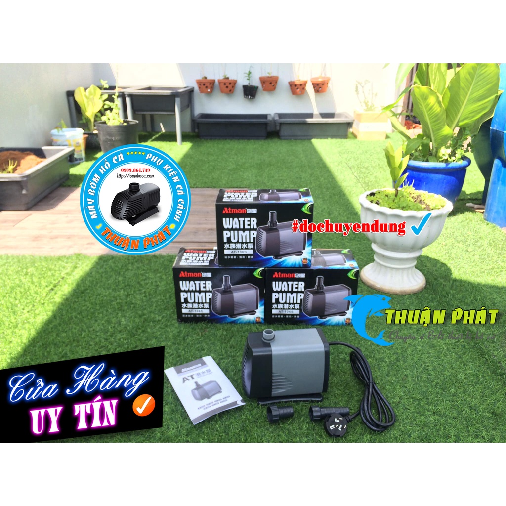 Máy Bơm Hồ Cá Atman AT 104s - AT 105s - AT 106s - AT 107s