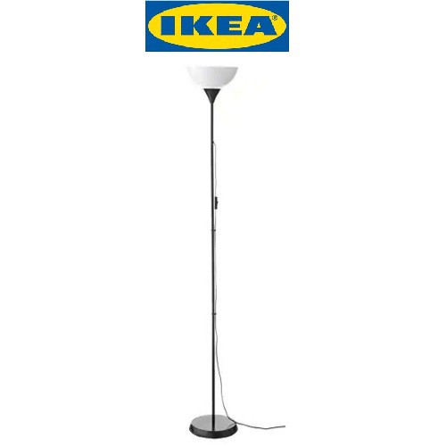 Đèn cây 1 nhánh màu đen NOT - IKEA