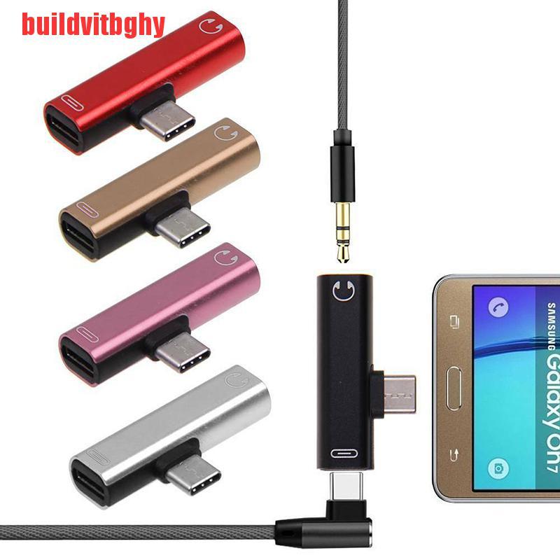 (Mua-C) Cáp Chuyển Đổi 2 Trong 1 Usb Type C Cổng 3.5mm Cho Huawei