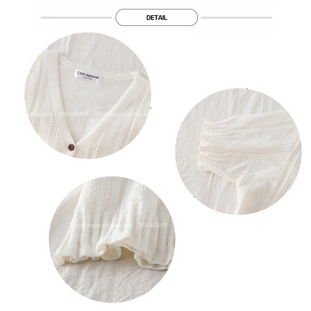 [Hàng Nhập] Áo croptop len mặc mùa nóng Mã #QC22