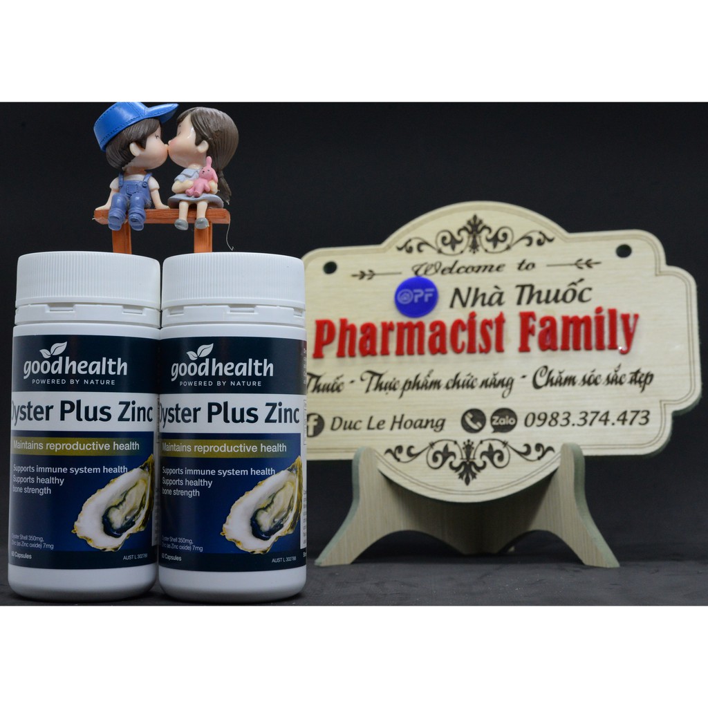 Tinh chất hàu Oyster plus Zinc - Tăng cường sinh lực nam - 60 viên | BigBuy360 - bigbuy360.vn