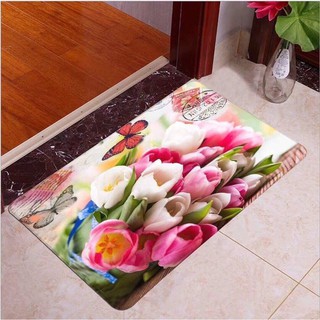 Xả kho thảm lau chân 3d siêu thấm . giao mẫu ngẫu nhiên.