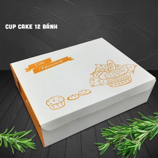 Combo 10 Hộp Đựng Bánh Cupcake