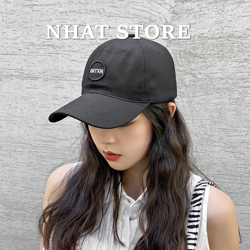 Mũ lưỡi trai thêu chữ BRXTN nhiều màu sắc phong cách Hàn Quốc (kèm ảnh thật) - Mũ MU05