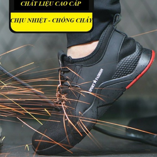 Giày Bảo Hộ Lao Động GU CHẤT Kiểu Dáng Thể Thao Chống Đinh, Chống Va Đập, Thoáng Khí - GU14 | BigBuy360 - bigbuy360.vn
