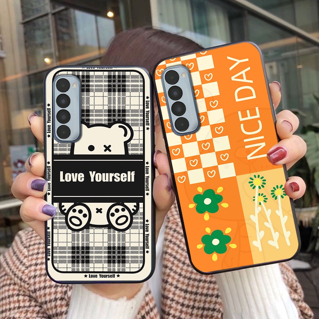 Ốp lưng Oppo RENO 4 PRO happy day, gấu bear dễ thương - BỀN - ĐẸP -BAO GIÁ TOÀN THỊ TRƯỜNG
