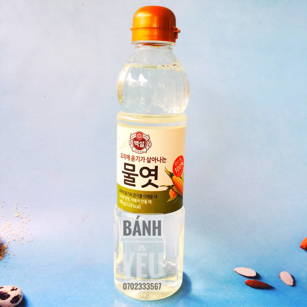 Nước đường bắp Beksul 700g