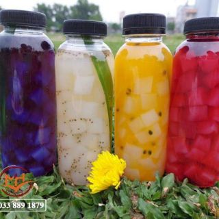 Thạch dừa thô Mai Anh (tặng kèm hương dừa)