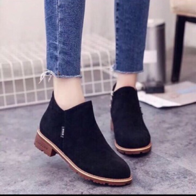 Bốt cổ thấp (ảnh thật) | BigBuy360 - bigbuy360.vn