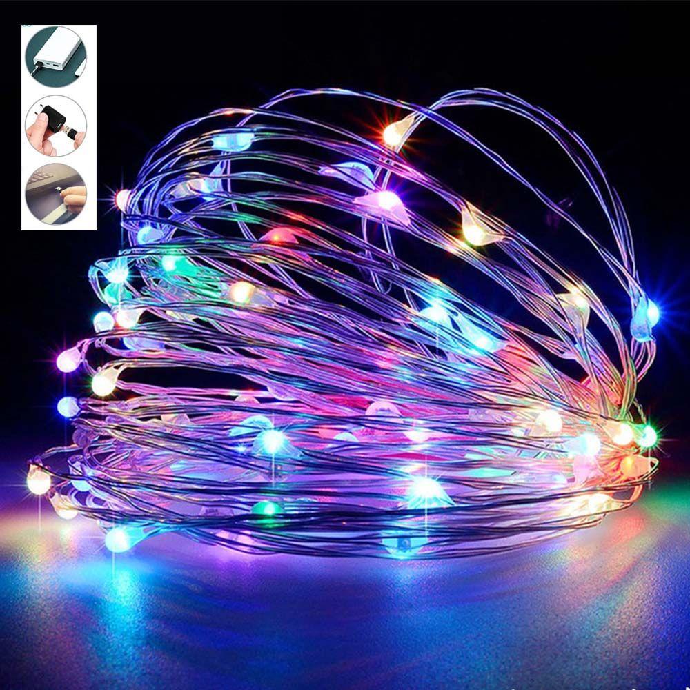 BORAG Dây Đèn LED Bằng Đồng Chống Nước Trang Trí Ngoài Trời