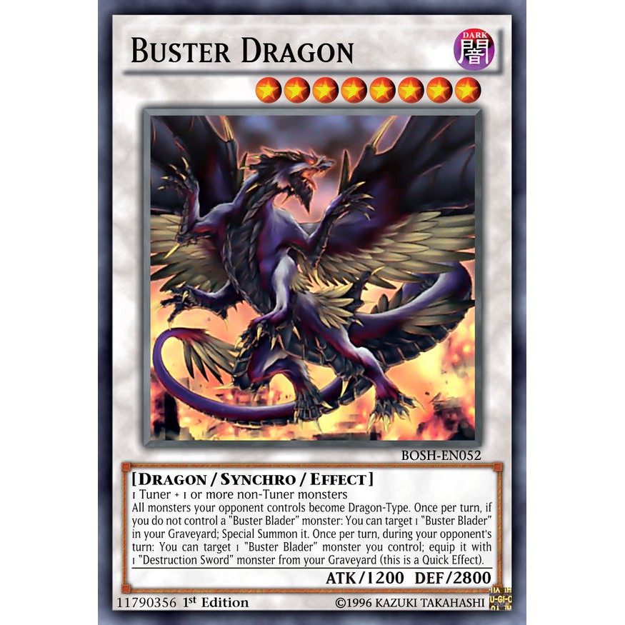 [ Bài Yugioh In ] Buster Blader Deck 2021 ( Tháng 3 )