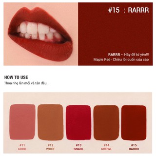 Son Kem Lì Bbia Last Lip Mousse Version 3 3.7g
