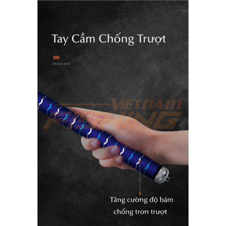 Cần câu tay Handing Thống Chiến Lý F2 ( 3m6 , 4m5 , 5m4 , 6m3 , 7m2 ) - Độ cứng 5H